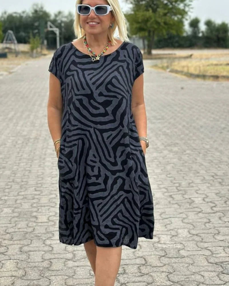 Nora Round Neck Summer Dress