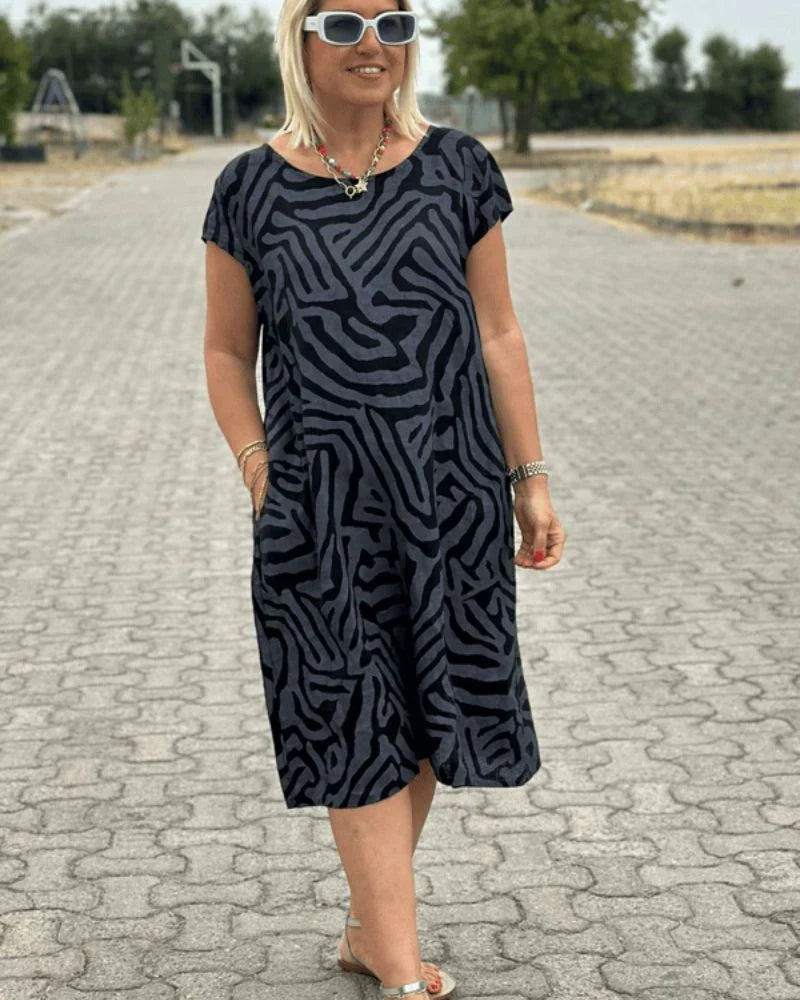 Nora Round Neck Summer Dress