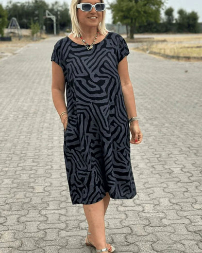 Nora Round Neck Summer Dress