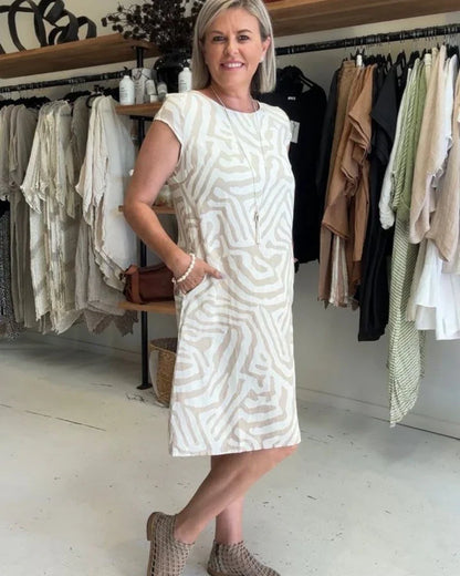 Nora Round Neck Summer Dress
