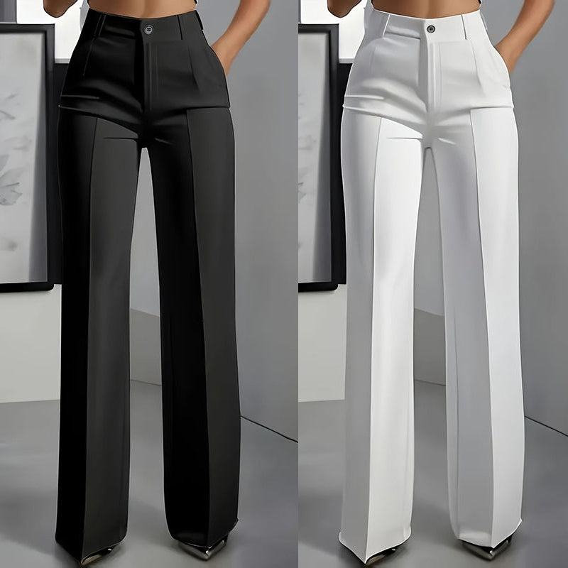 Liona | Elegant High-Waist Trousers – Timeless Style & Selling Fast