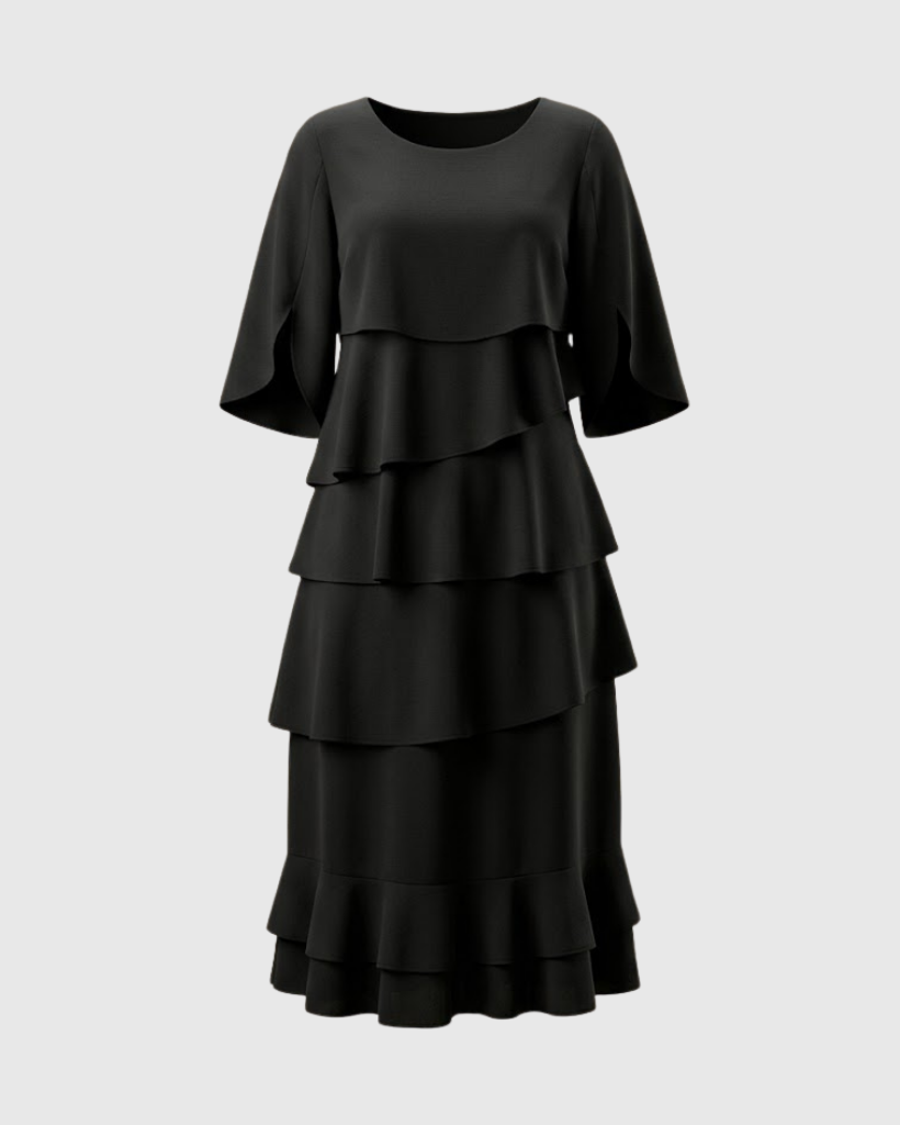Sofia Elegant Ruffle Dress