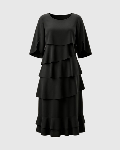 Sofia Elegant Ruffle Dress