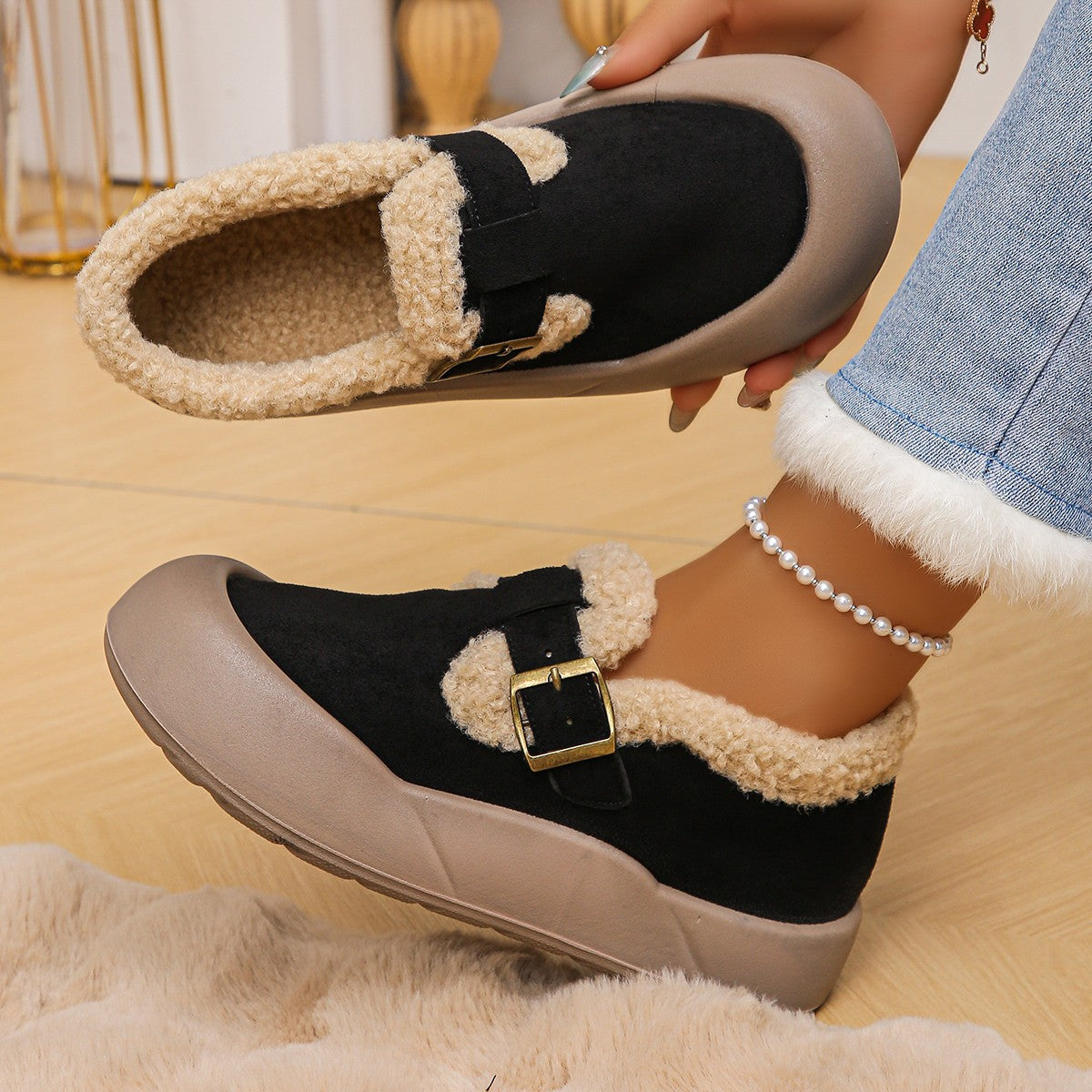 Chloe™ | Fleece Comfort Shoe