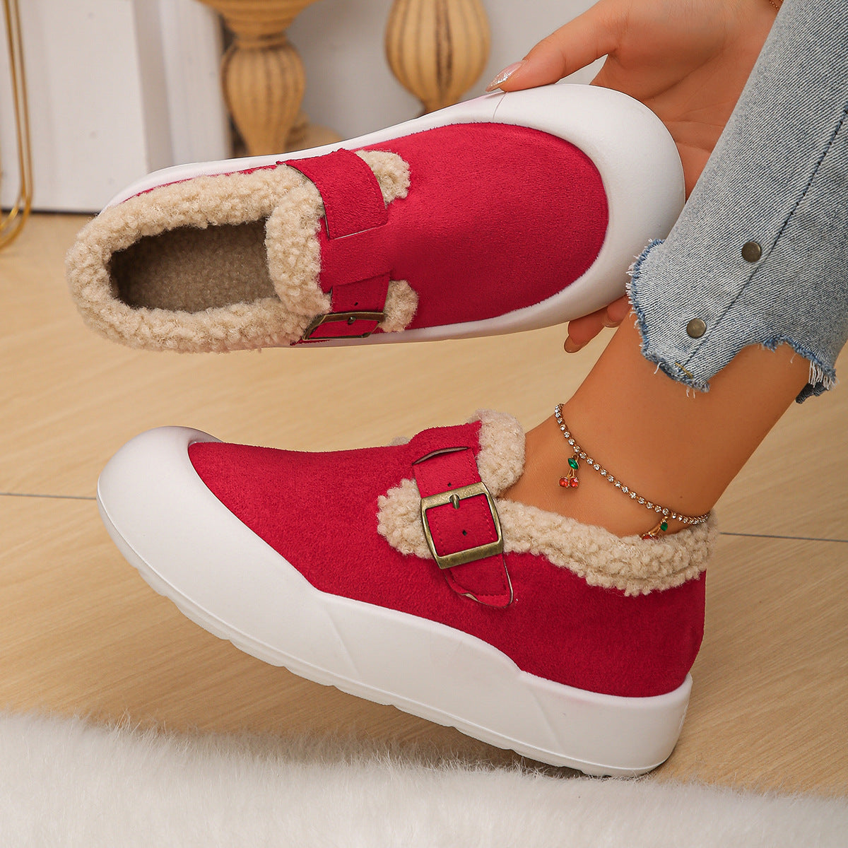 Chloe™ | Fleece Comfort Shoe