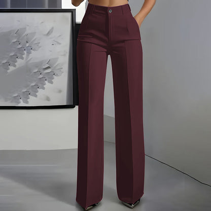Liona | Elegant High-Waist Trousers – Timeless Style & Selling Fast