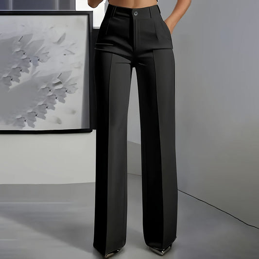 Liona | Elegant High-Waist Trousers – Timeless Style & Selling Fast