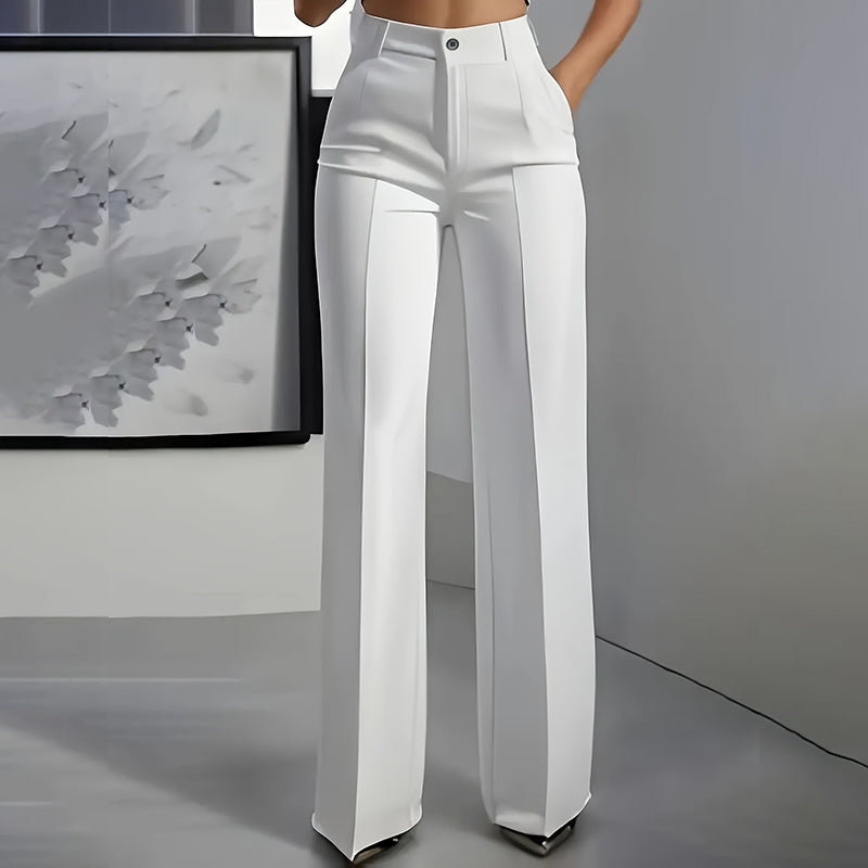 Liona | Elegant High-Waist Trousers – Timeless Style & Selling Fast