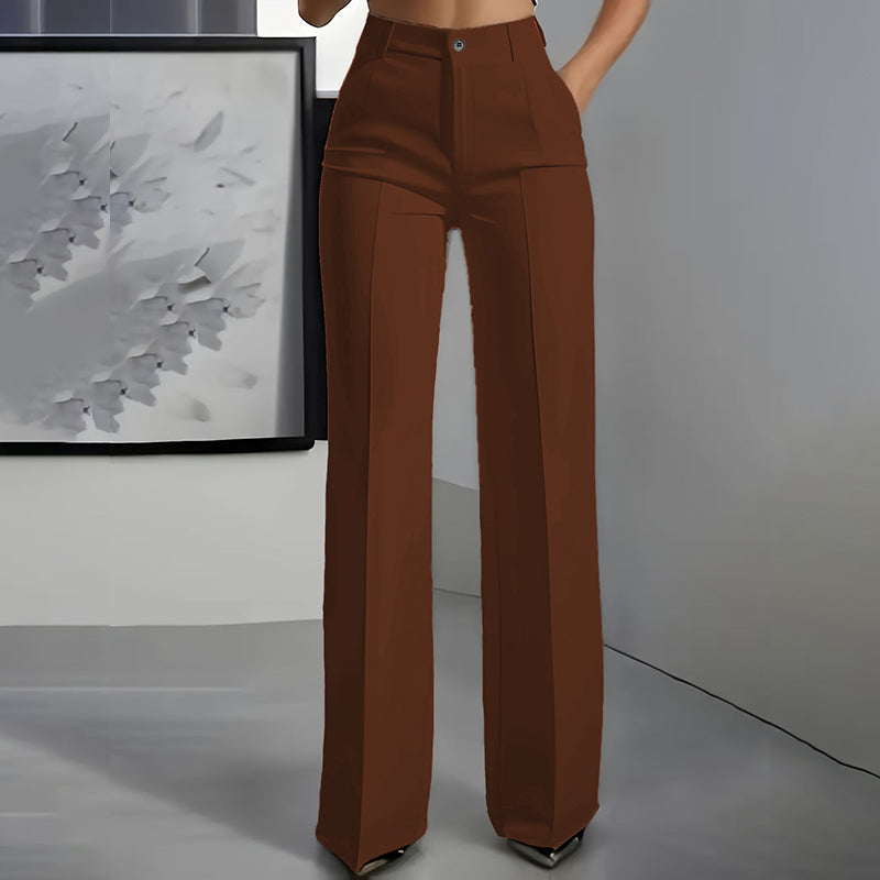 Liona | Elegant High-Waist Trousers – Timeless Style & Selling Fast